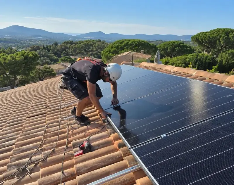 Installateur panneaux solaires Seillans — pose photovoltaïque sur toiture