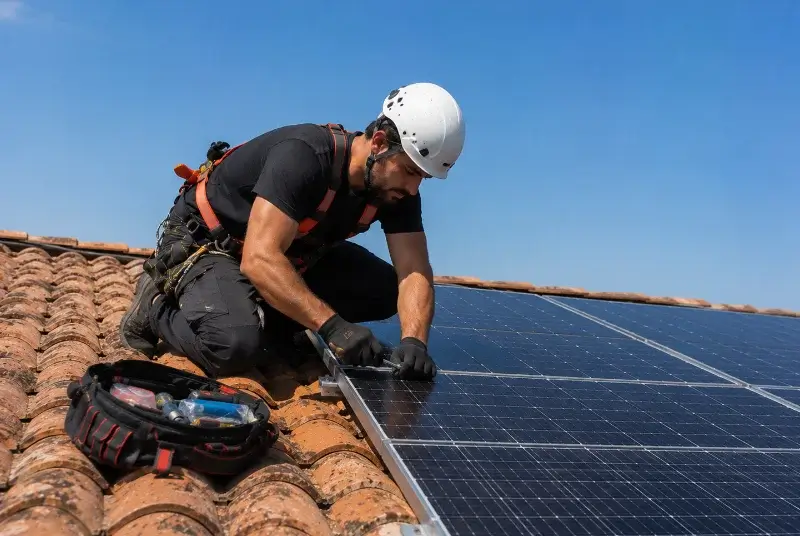 Maintenance et monitoring de panneaux solaires à Seillans
