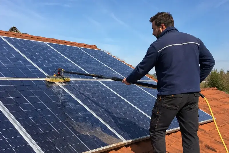 Nettoyage et entretien de panneaux solaires à Seillans
